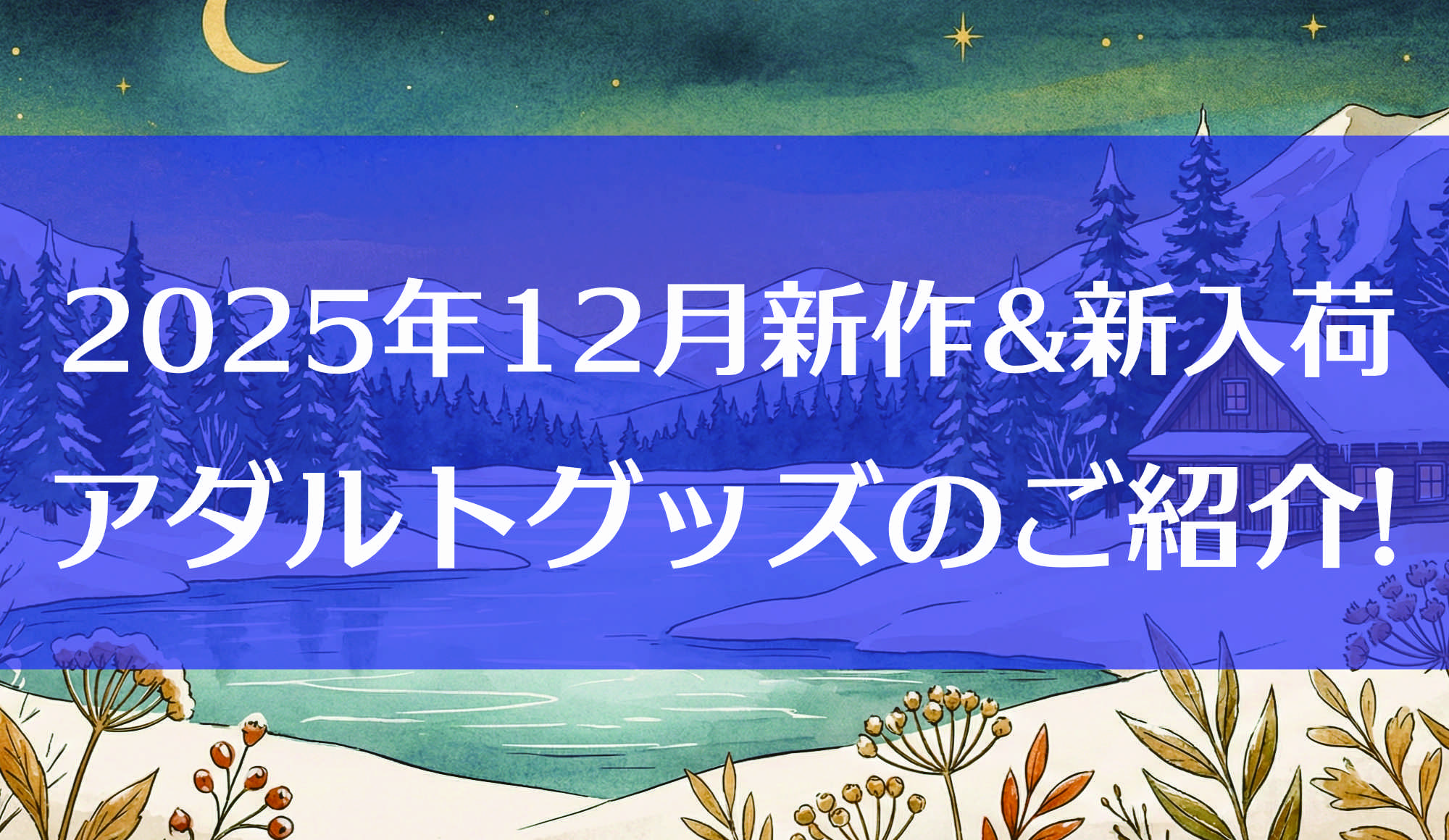 2025年12月発売・新入荷した大人のおもちゃのご紹介!