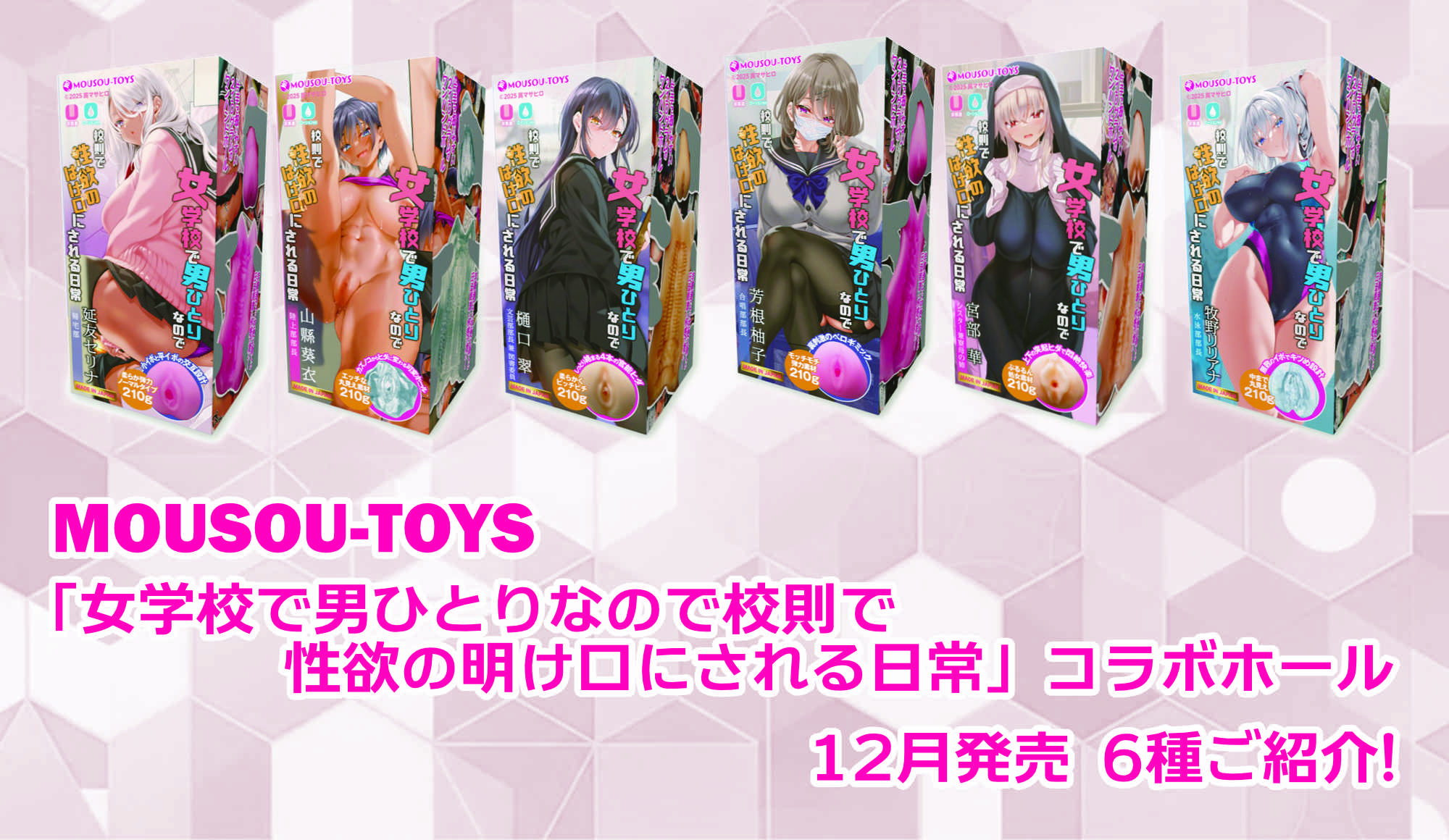 MOUSOU-TOYS 「女学校で男ひとりなので校則で性欲の明け口にされる日常」コラボホール