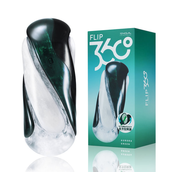 TFT2TENGA FLIP360 AURORA GREEN