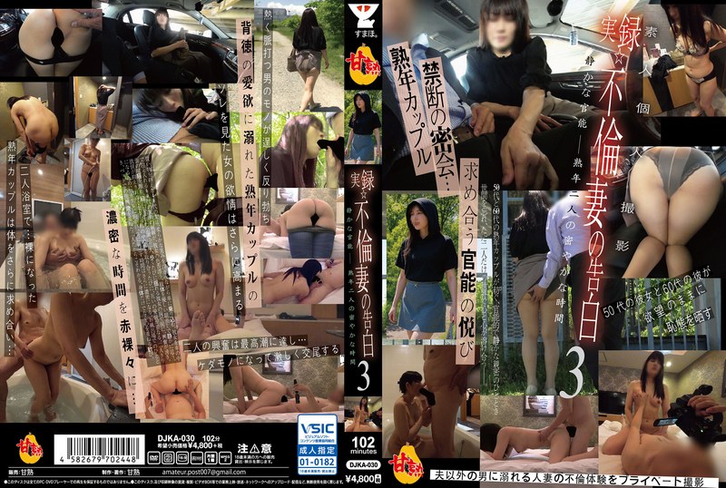 DJKA30実録☆不倫妻の告白3 静かな官
