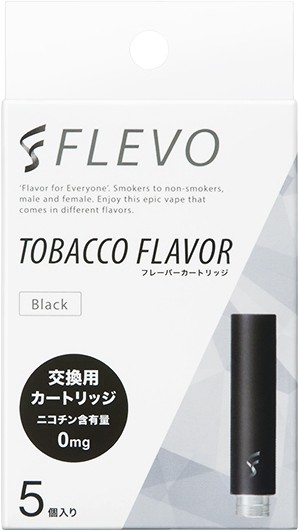 FLEVO6 FLEVO 交換用ｶｰﾄﾘｯｼﾞ ﾀﾊﾞｺF 黒