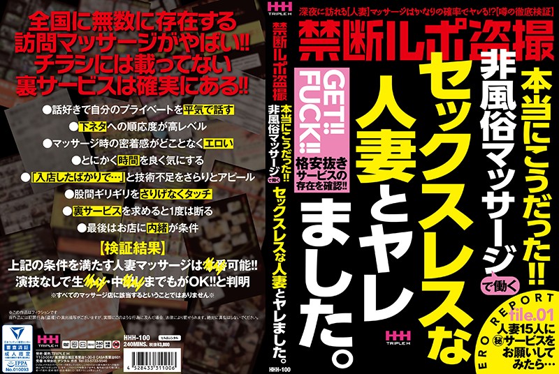 HHH100 禁断ルポ◯撮 本当にこうだった…