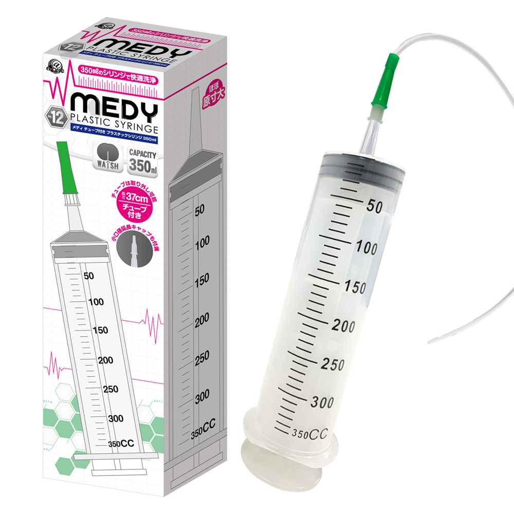 TOY9909372MEDY no.12 ﾁｭｰﾌﾞ付ﾌﾟﾗｽﾁｯｸｼﾘﾝｼﾞ