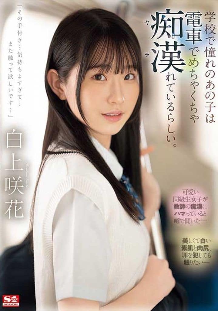 SONE373学校で憧れのあの子は電車でめち