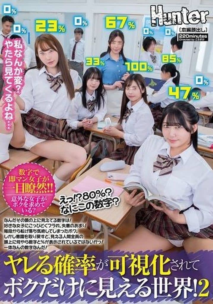 HUNTC319 えっ!?80/%?なにこの数字?ﾔﾚ…2