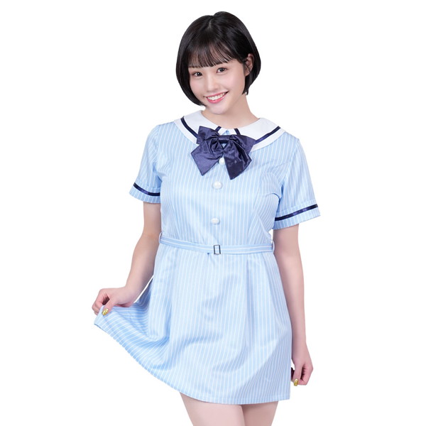 CSTMW401雲の下の坂制服ワンピ(KA0304BL)
