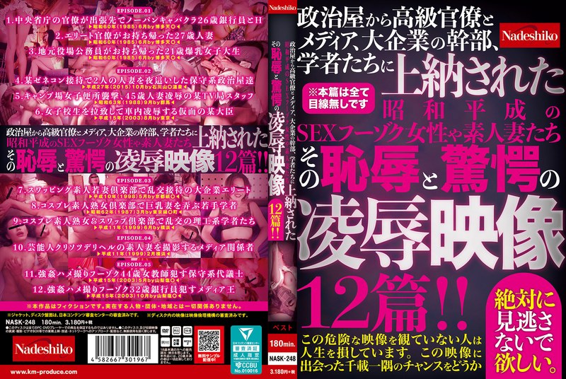 NASK248 政治屋から高級官僚とメディア、大企